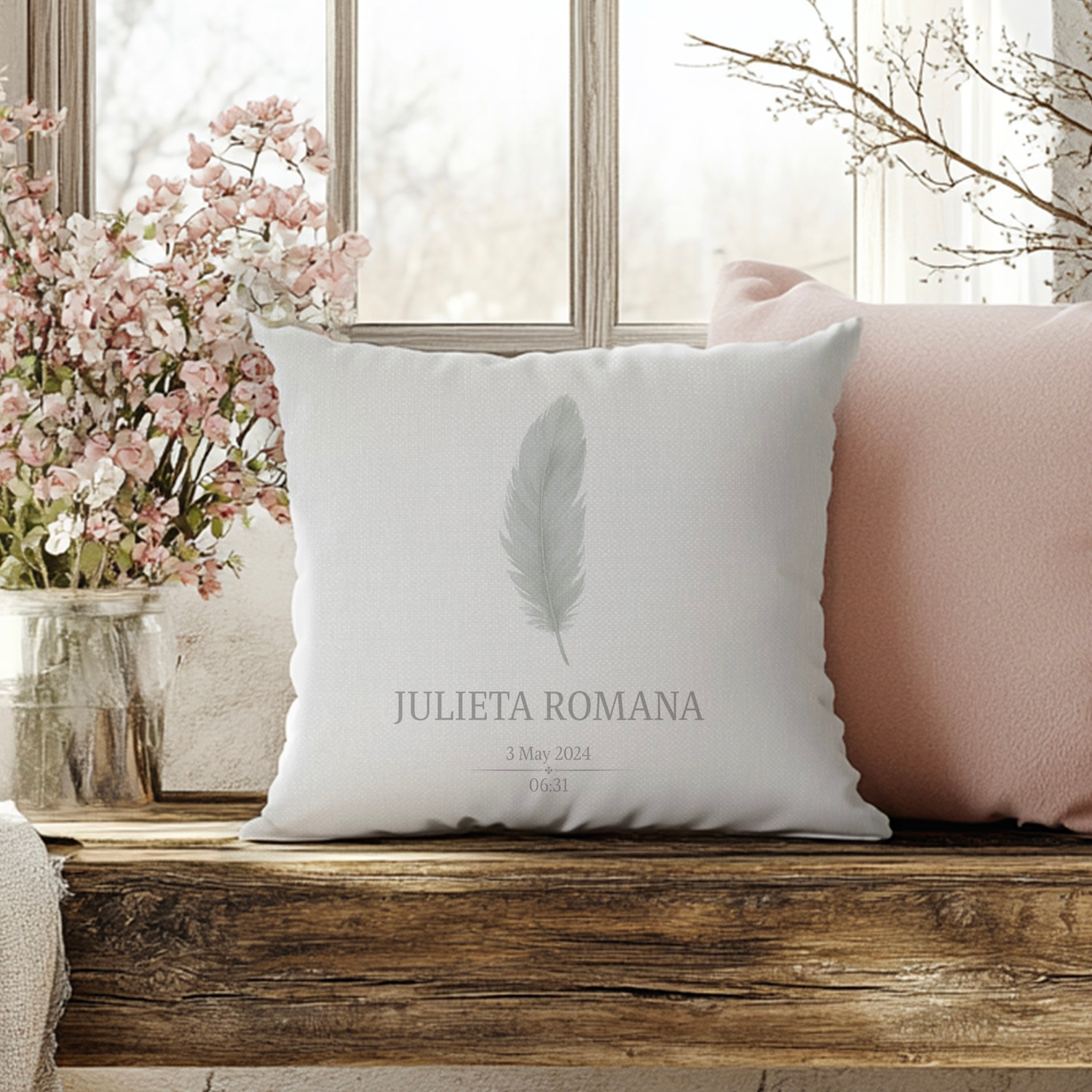 Nature & Growth symbol pillows